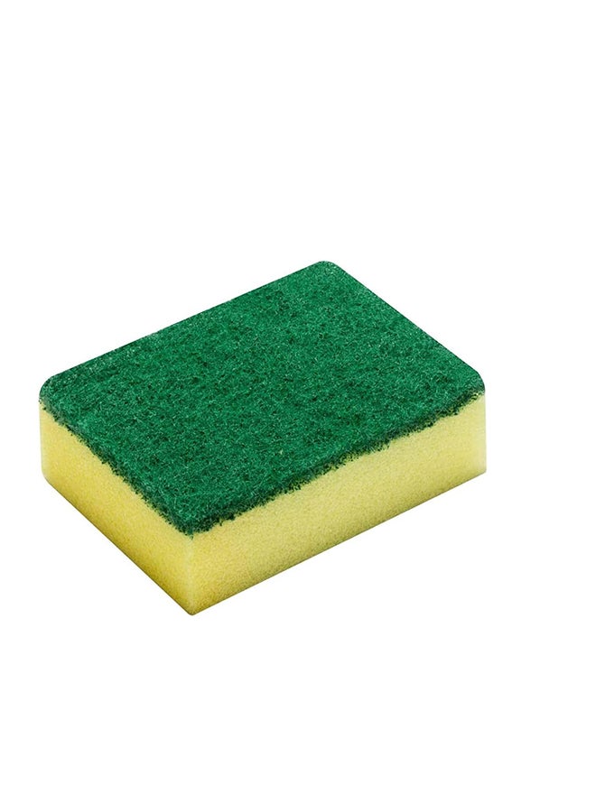 فيليدا جليتزي اسفنجة مرنة مضادة للبكتيريا، متعددة الأغراض، أصفر وأخضر، 2+1 قطعة - Image 3