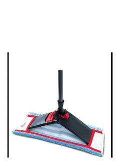 فيليدا ممسحة مسطحة من ActiveMax Lavatutto Micro & Cotton، على شكل شبه منحرف، مقبض تلسكوبي، أحمر عالي الامتصاص أحمر ‎18.7 x 6.3 x 0.01 cm  - Image 4