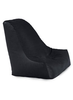 In-House Harvey | Velvet Bean Bag Chair Dark Grey Small  - Image 2