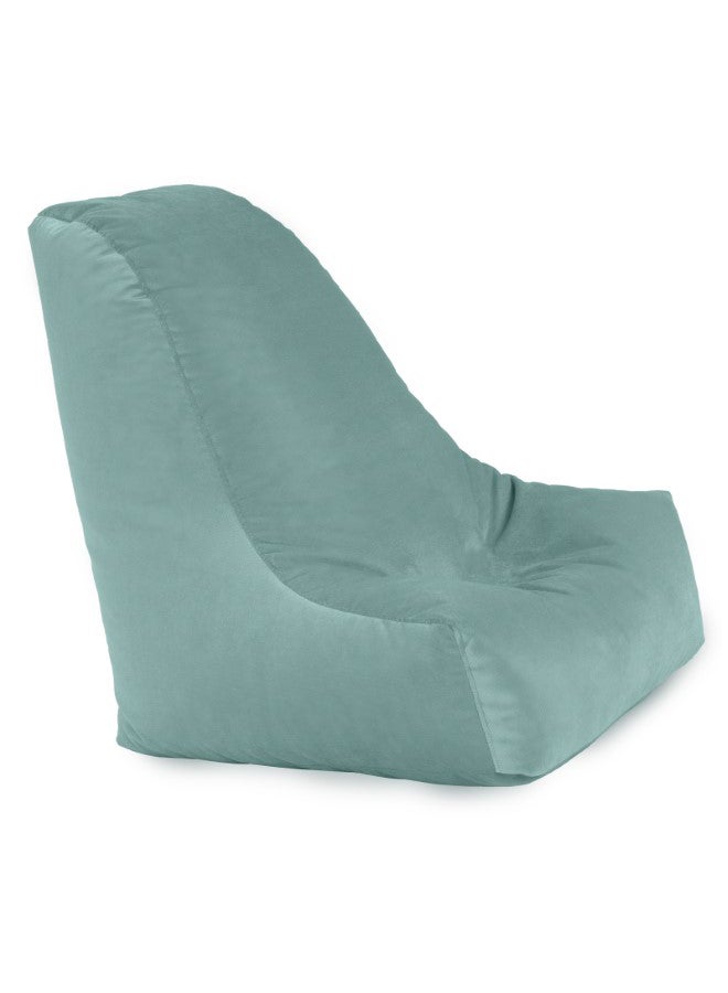 Harvey | Velvet Bean Bag Chair Light Turquoise Meduim - v1692878251/N52569705A_2