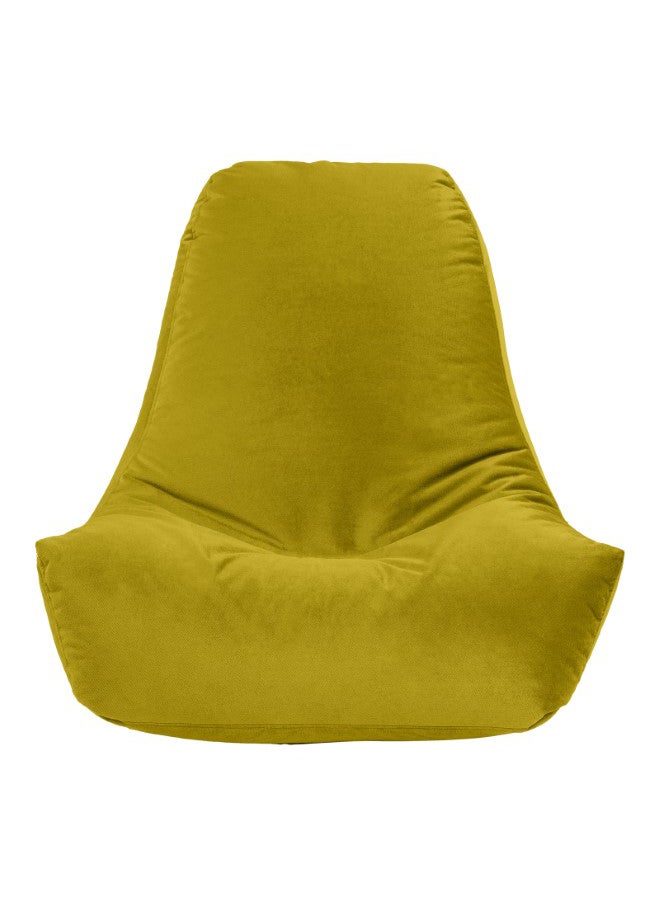 Harvey | Velvet Bean Bag Chair Gold Large - v1692878264/N52569700A_4