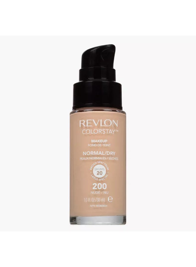 Revlon ColorStay Makeup Foundation With SPF 20 200 Nude  - Image 2