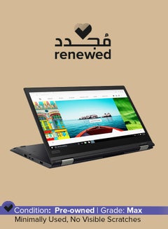لينوفو تم تجديده - كمبيوتر محمول ThinkPad X380 Yoga مزود بشاشة لمس FHD مقاس 13.3 بوصة، ومعالج Core i5-8350U/الجيل الثامن/ذاكرة وصول عشوائي سعتها 8 جيجابايت/محرك أقراص SSD سعة 512 جيجابايت/بطاقة رسومات Intel HD  - Image 1