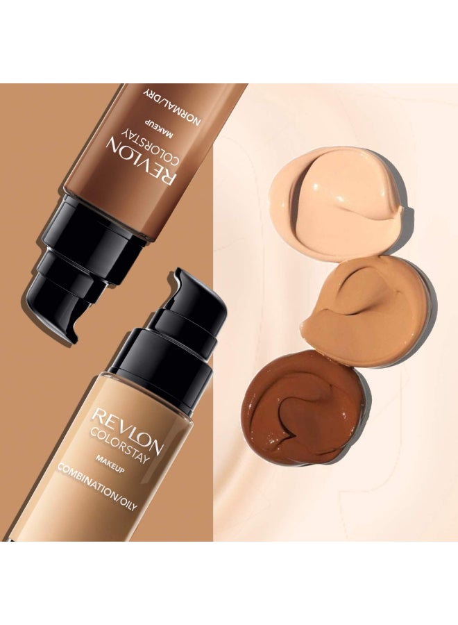 Revlon ColorStay Longwear Makeup for Normal/Dry Skin SPF 20 Natural Tan 330 - Image 5