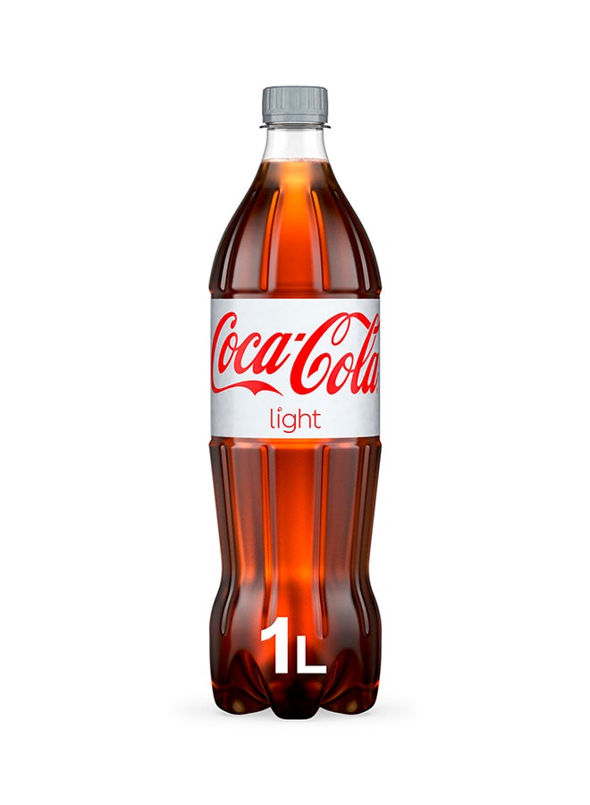 Coca-Cola Light Carbonated Soft Drink Pet Bottle 1Liters