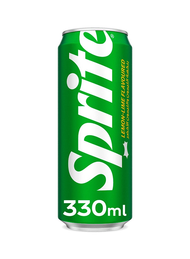 Sprite Lemon Lime Flavored Carbonated Soft Drink Can 330ml