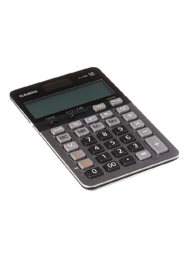 CASIO - 12-Digits Office Calculator Grey/Black - Image 1