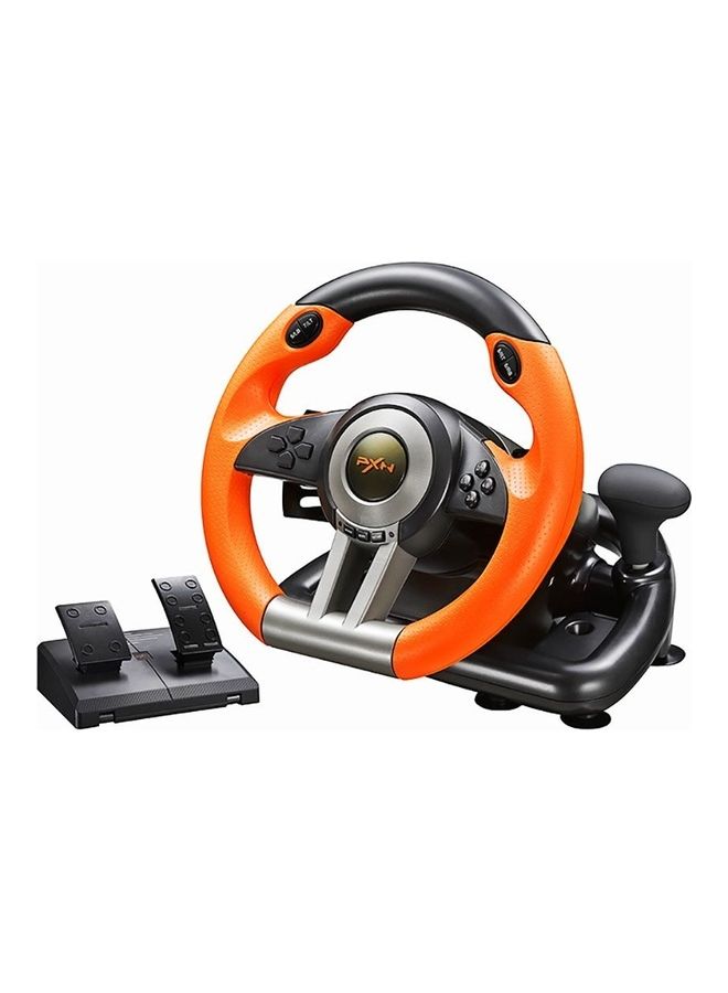 PXN - PC Racing Wheel,PXN V3II 180 Degree Universal Usb Car Sim Race Steering Wheel with Pedals for PS3,PS4,Xbox One,Xbox Series X/S,Nintendo Switch - Image 1