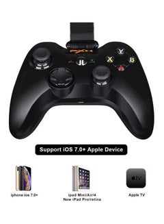 PXN MFi Certified Wireless Bluetooth Game Controller 6603 for Apple Devices Compatible with Apple Arcade Games Adjustable Clamp Phone Holder  - Image 2