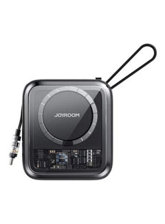 JOYROOM 10000.0 mAh JR-L007 22.5W Magnetic Wireless PowerBank (Lightning)- Black  - Image 1