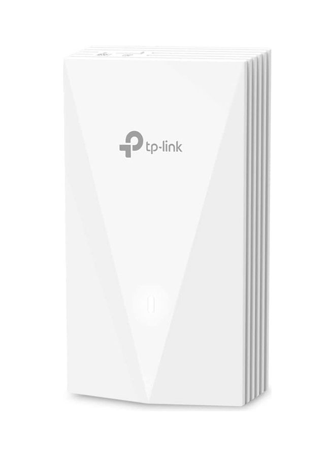 TP-LINK - EAP655-Wall | Omada True WiFi 6 AX3000 Wall Plate Wireless Gigabit Access Point | High-Efficiency | Seamless Roaming | PoE Passthrough | Multiple SDN Controller Options | Remote & App Control White - Image 1
