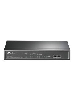 8-Port 10/100Mbps Desktop Switch with 4-Port PoE - @41W, 250m range, priority mode, 802.3af, plug and play (TL-SF1008LP) | AU Version Black