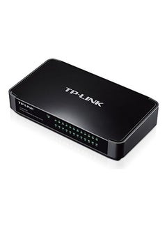 TP-LINK 24-Port 10/100Mbps Desktop Switch (TL-SF1024M) Black  - Image 2
