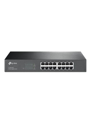16 Ports TL-SG1016D Gigabit Desktop Rackmount Switch Network Hub | Plug and Play | MAC Address self-Learning, Auto MDI/MDIX and Auto Negotiation Black - v1692961474/N53432047A_1