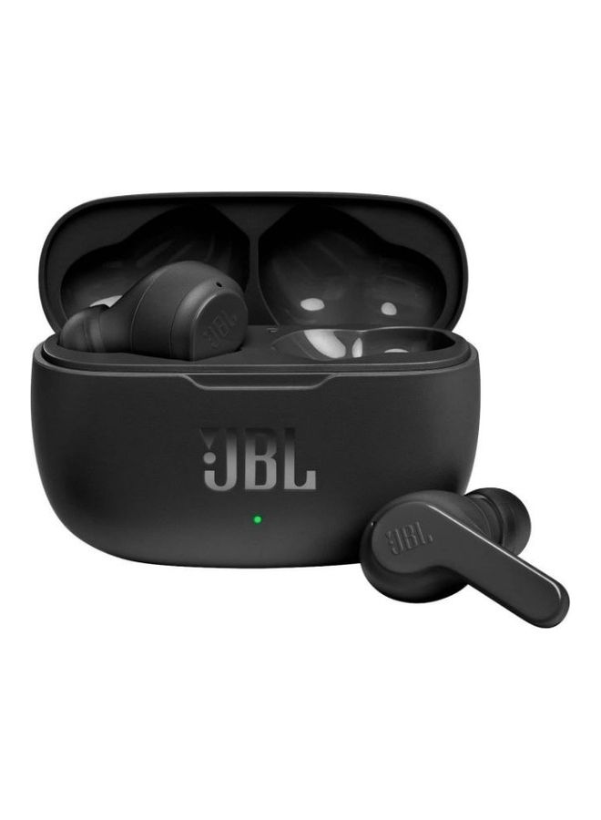 JBL - Jbl vibe 200 tws bluetooth headphones with charging case Black Black - Image 1