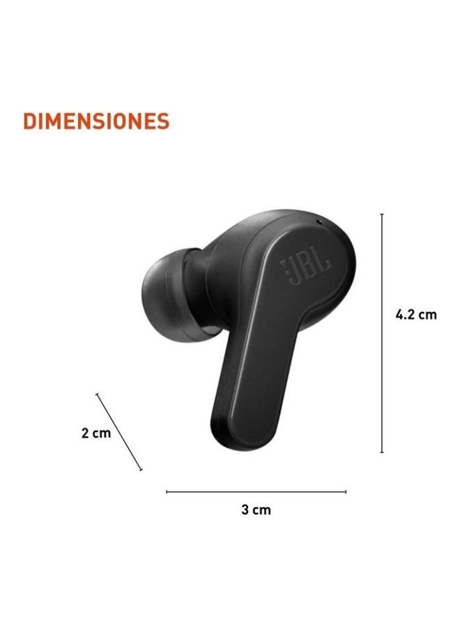 JBL - Jbl vibe 200 tws bluetooth headphones with charging case Black Black - Image 1