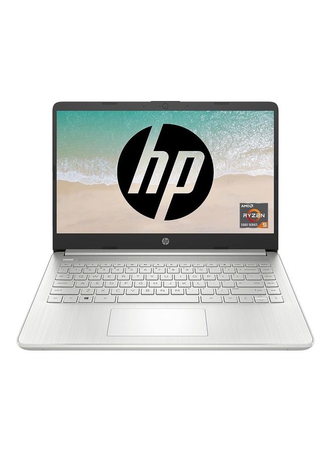 HP - 14s (Upgraded Version) Laptop With 14-Inch Display, AMD Ryzen 5 5500U Processor/8GB DDR4 RAM/512GB SSD/AMD Radeon Graphics/Windows 11 English/Arabic Silver - Image 1