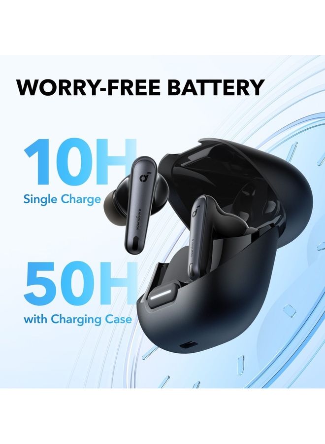 Liberty 4 NC Earbuds, 98.5 Percent Noise Reduction, Adaptive Cancelling To Ears And Environment, Hi-Res Sound, 50H Battery, Wireless Charging, Bluetooth 5.3 Black - v1692982977/N53432096A_5