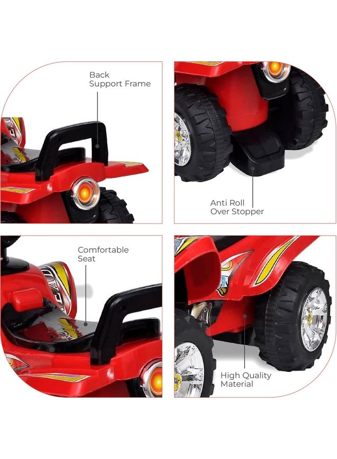 Moon - Blaze Quad Bike For Kids With ATV Design 12 Months Above Boys And Girls 60 x 38 x 42cm - Image 1