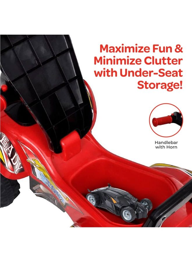 Moon - Blaze Quad Bike For Kids With ATV Design 12 Months Above Boys And Girls 60 x 38 x 42cm - Image 1