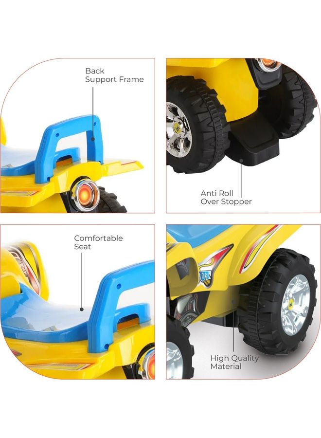 Moon Blaze Quad Bike For Kids With ATV Design For 12 Months Above Boys And Girls 60 x 38 x 42cm  - Image 3