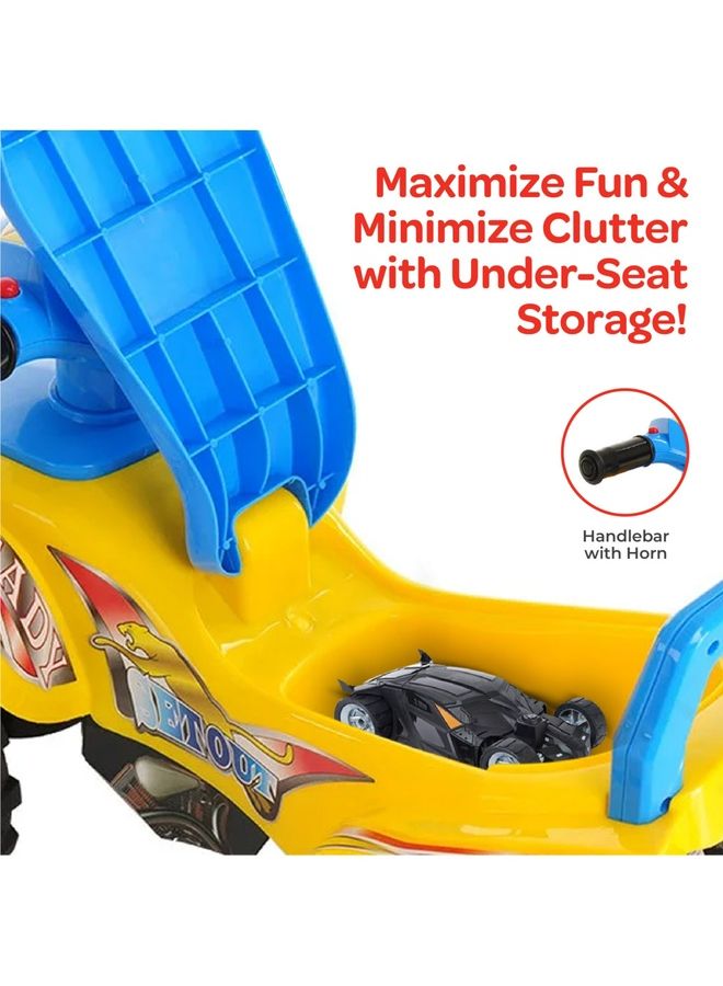 Moon Blaze Quad Bike For Kids With ATV Design For 12 Months Above Boys And Girls 60 x 38 x 42cm  - Image 4