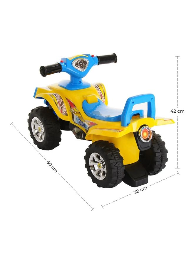Moon Blaze Quad Bike For Kids With ATV Design For 12 Months Above Boys And Girls 60 x 38 x 42cm  - Image 5