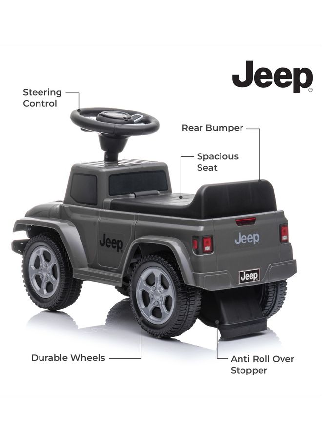Moon Ride On Jeep Gladiator For Boys And Girls 18-36 Months With Anti-Tipping Mechanism 62 X 28 X 42cm  - Image 3
