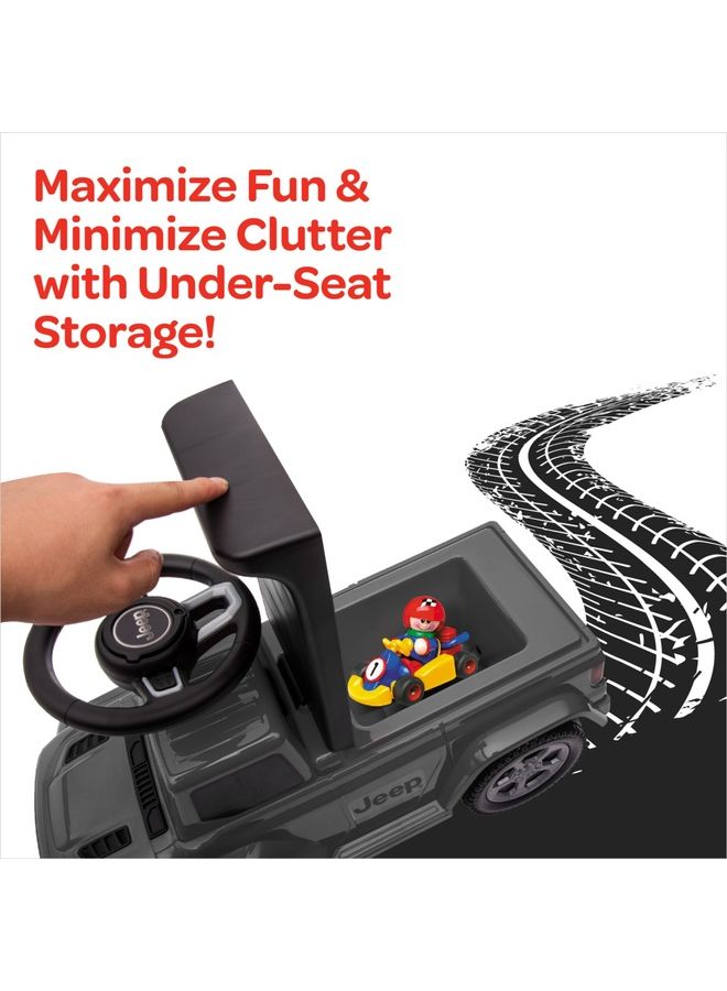 Moon Ride On Jeep Gladiator For Boys And Girls 18-36 Months With Anti-Tipping Mechanism 62 X 28 X 42cm  - Image 5