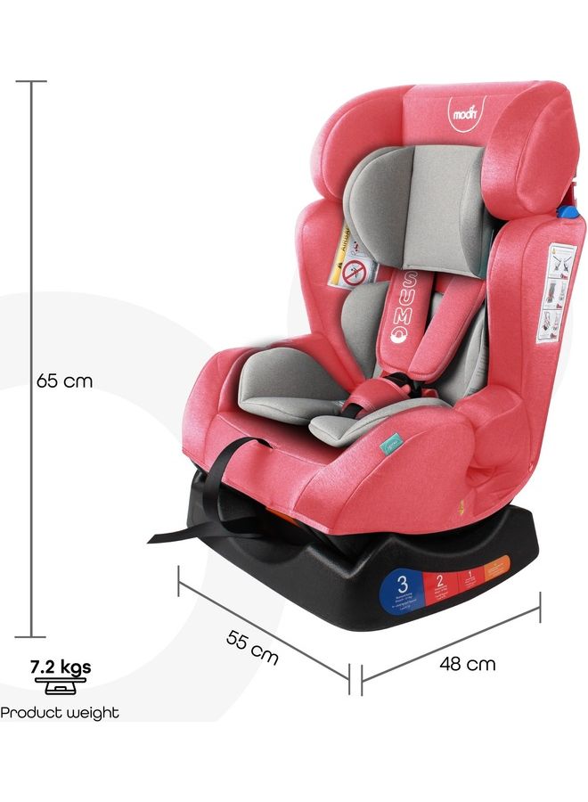 Moon Hefty Baby Car Seat Baby Group(0,1,2) - Pink - Image 3