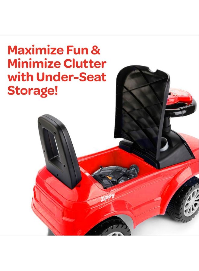 Moon Zippy Ride On Sports Car For Boys And Girls 12-36 Months 63 x 28 x 43cm  - Image 3