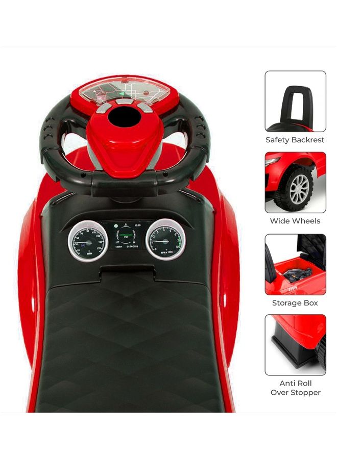 Moon Zippy Ride On Sports Car For Boys And Girls 12-36 Months 63 x 28 x 43cm  - Image 4