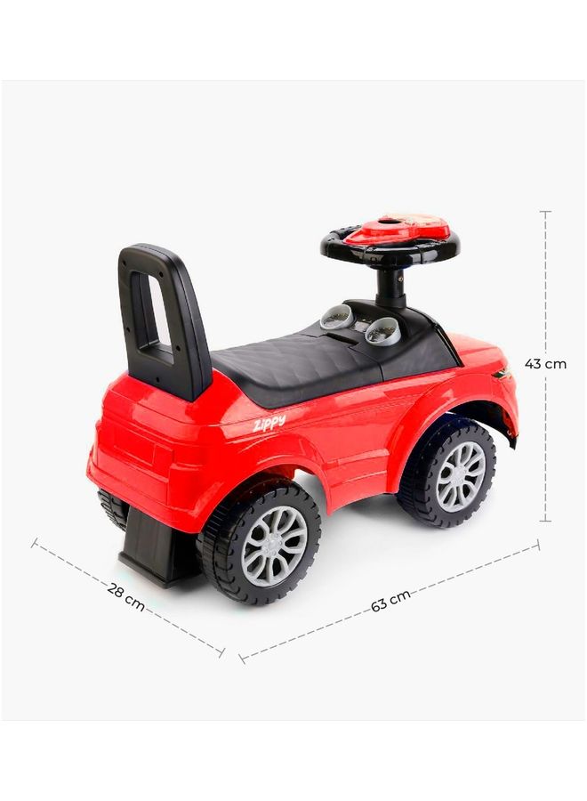 Moon Zippy Ride On Sports Car For Boys And Girls 12-36 Months 63 x 28 x 43cm  - Image 5