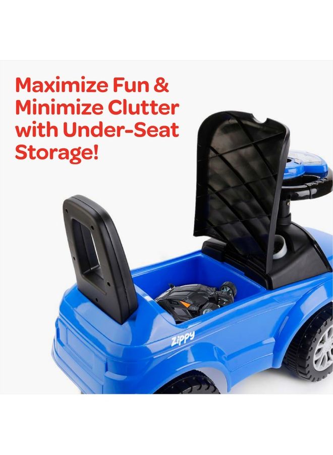 مون سيارة رياضية Zippy للركوب للأولاد والبنات من عمر 12 إلى 36 شهرًا - Image 3