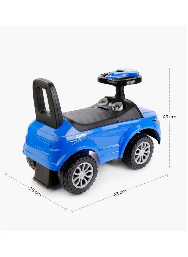 مون سيارة رياضية Zippy للركوب للأولاد والبنات من عمر 12 إلى 36 شهرًا - Image 5