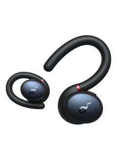 Sport X10 Bluetooth 5.2 Headphones For Sports, Rotating Ear Hooks, Deep Bass, IPX7 Water Protection, Sweatproof, 32 Hours Battery Black