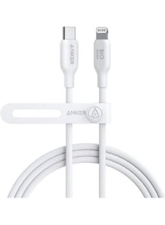 542 USB-C to Lightning Bio-Based 6ft Cable A80B2H21 White White