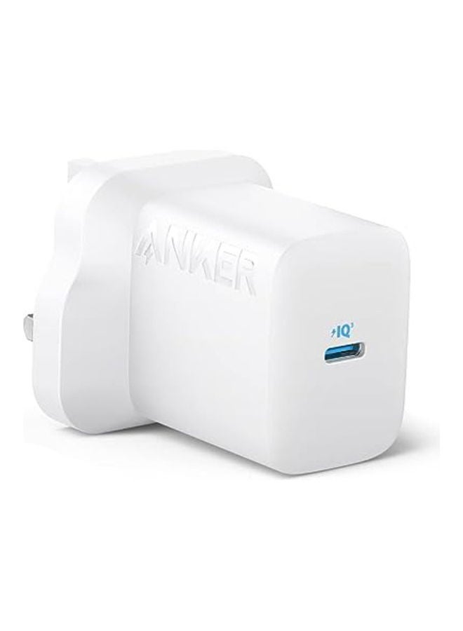 Anker 313 Charger 30W USB-C High-Speed Fast Charging Adapter A2640K11 Black White  - Image 1