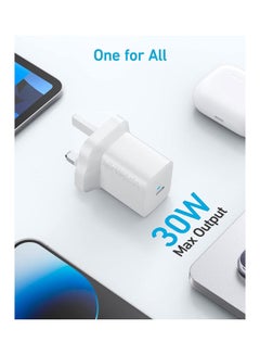 آنكر شاحن 313 محول شحن سريع USB-C بقدرة 30 وات A2640K11 أسود  - Image 2
