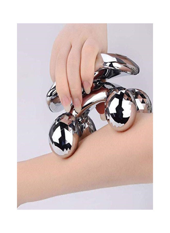 J&J 4D Mini Body And Face Roller Massager - Gold  - Image 2