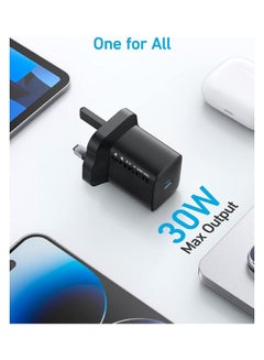 Anker 312 Charger 30W USB-C High-Speed Fast Charging Adapter A2640K11 White Black  - Image 2