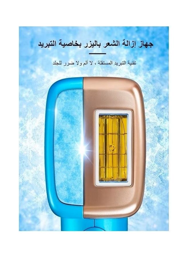 ملاي جهاز إزالة الشعر بالليزر T14 IPL بدون ألم بالليزر مع ضغط بارد 3 درجات 5 مستويات 500000 نبضة ومصابيح HR  - Image 4