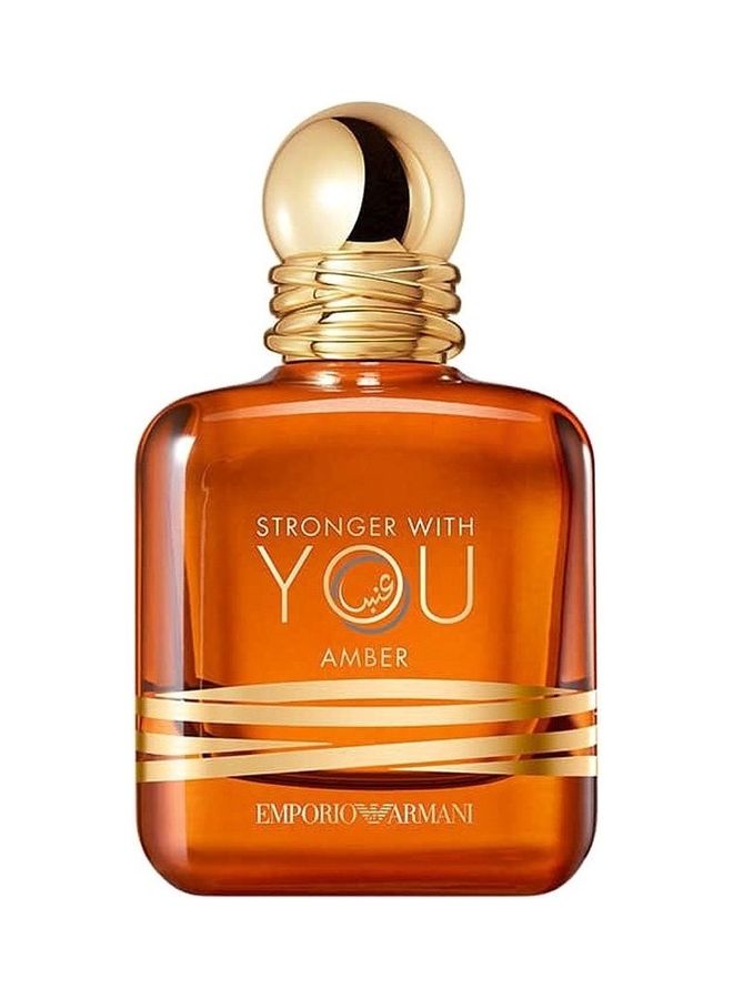 EMPORIO ARMANI - Stronger With You Amber EDP 100.0ml - Image 1