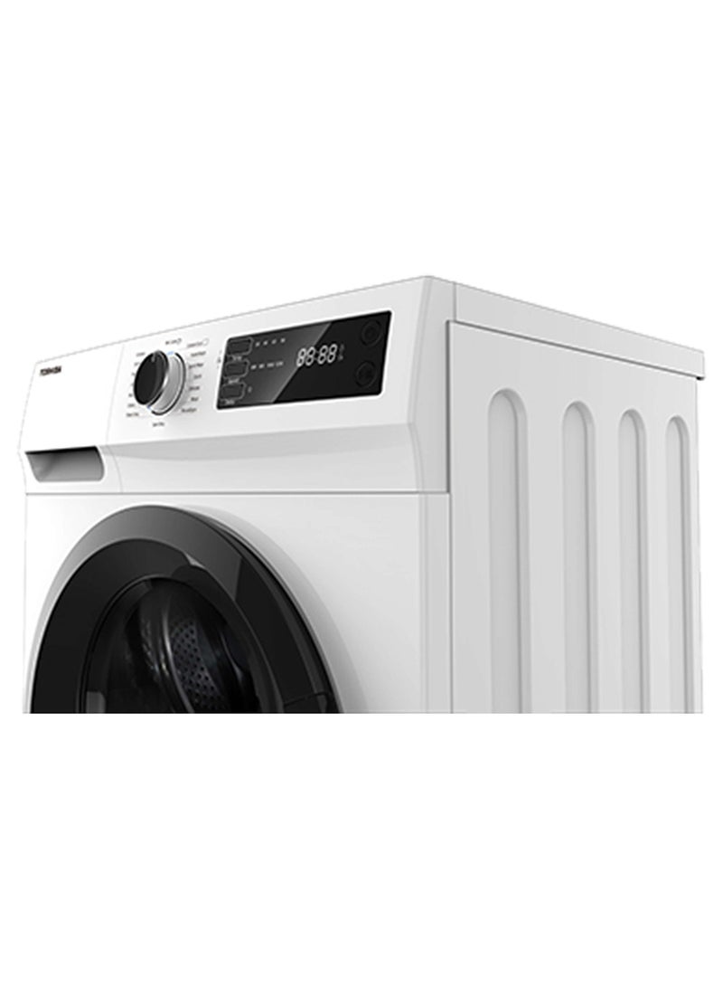 Toshiba - 7 Kg Front Load Washing Machine, 1200 RPM With ECO Cold Wash, 16 Program, Quick Wash Function, LED Display 7 kg TW-H80S2A(WK) White - Image 1
