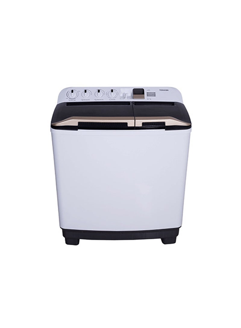 Toshiba - Twin Tub Washer 10 kg VH-H110WA White - Image 1