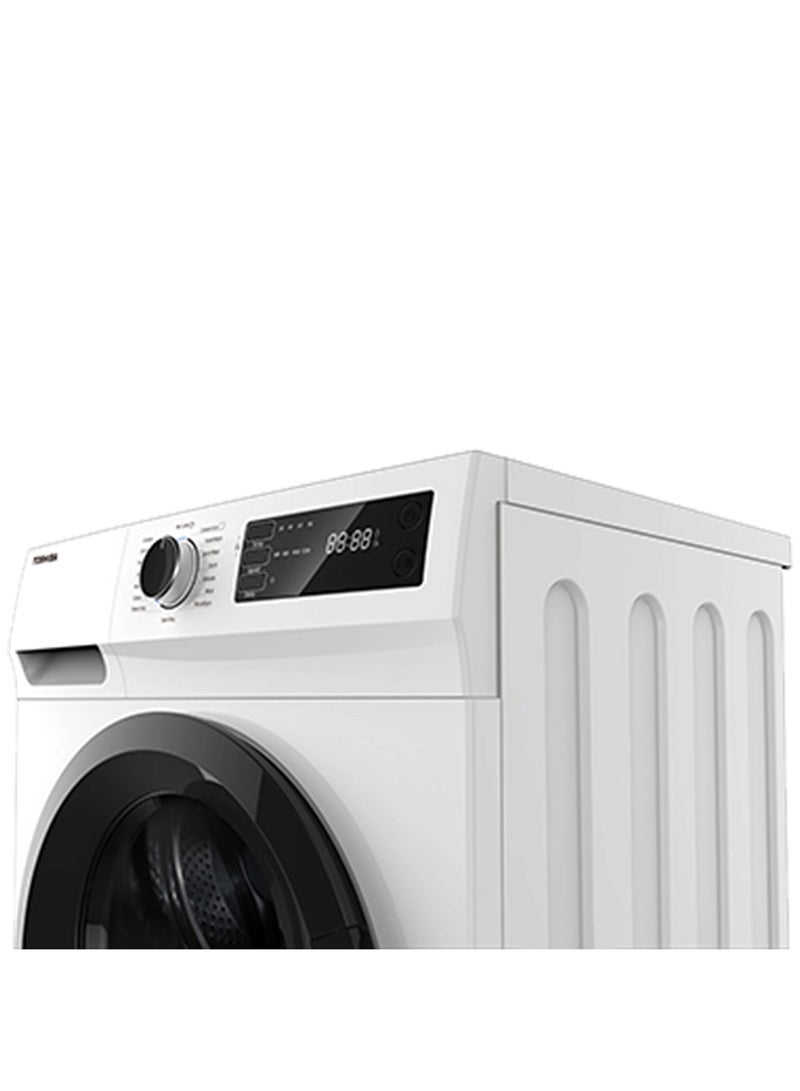 Toshiba - 8/5 Front Load Washer Dryer with Real Inverter, 1200 RPM and 16 Programs, Greatwaves Feature 8 kg TWD-BK90S2A(WK) White - Image 1
