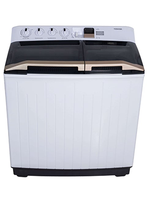 16 Kg Twin Tub Semi-Automatic Washer with Golden Soak Period, Ultra Spin and Golden Handle 16 kg VH-J170WA White