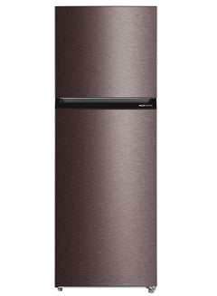 400L Gross & 338L Net Capacity, Top Mount Double Door Refrigerator With AirFALL Cooling, Inverter Compressor GRRT468WE-PM Satin Grey - v1693213391/N53431974A_1