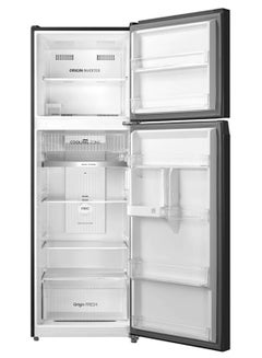 400L Gross & 338L Net Capacity, Top Mount Double Door Refrigerator With AirFALL Cooling, Inverter Compressor GRRT468WE-PM Satin Grey - v1693213392/N53431974A_3