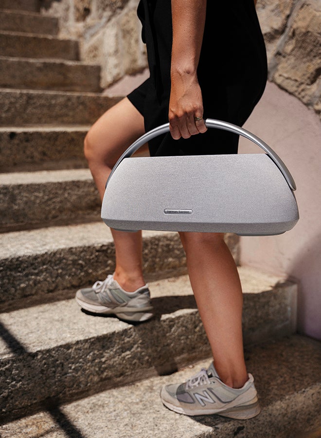Go + Play 3 Portable Bluetooth Speaker HKGOPLAY3GRYUK Grey